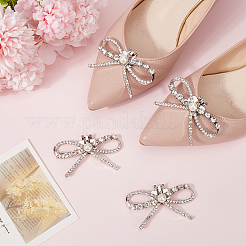 4Pcs Alloy Rhinestone Shoe Decoration&nbsp;AJEW-GF0009-28P