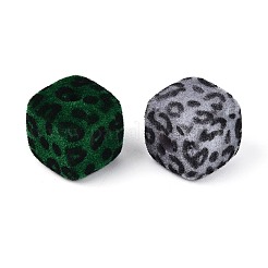 Flocking Opaque Acrylic Beads&nbsp;OACR-T030-03M