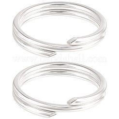 5Pcs 925 Sterling Silver Split Jump Rings&nbsp;STER-BBC0009-45C