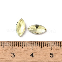 Glass Rhinestone Cabochons&nbsp;RGLA-P037-09B-D337