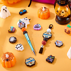 8Pcs 8 Styles Food Grade Eco-Friendly Silicone Beads&nbsp;SIL-TA0003-07A