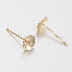 304 Stainless Steel Stud Earring Findings&nbsp;STAS-H436-25-4mm