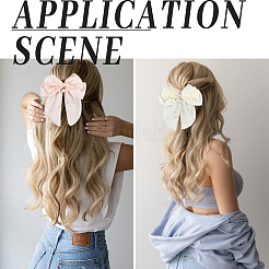 4Pcs 4 Styles Cloth Bowknot Alligator Hair Clips&nbsp;PHAR-SP0001-17B