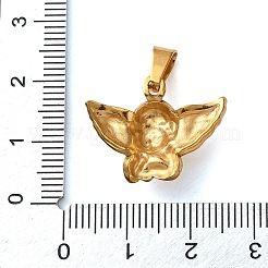 201 Stainless Steel Pendants&nbsp;STAS-U053-13G