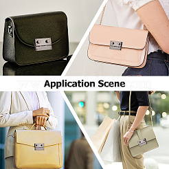 Zinc Alloy Twist Bag Lock Purse Catch Clasps&nbsp;PURS-WH20003-001B