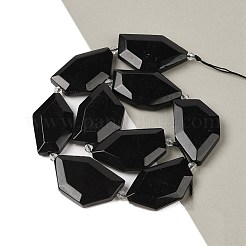 Natural Obsidian Beads Strands&nbsp;G-P548-A01-01