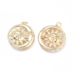Brass Pendants&nbsp;KK-I673-10G