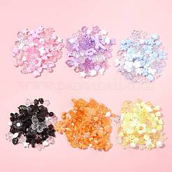 450Pcs 6 Colors Transparent & Opaque Acrylic Beads&nbsp;TACR-FS0001-67