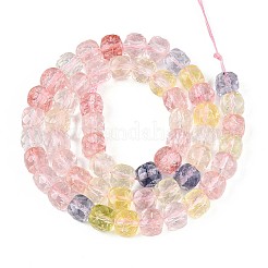 K9 Glass Beads Strands&nbsp;GLAA-N014-8x8mm-01