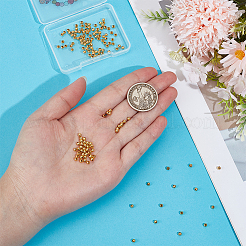500Pcs Brass Beads&nbsp;FIND-PA0001-69G