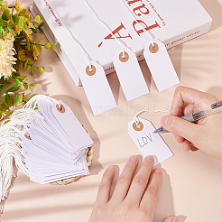 100Pcs Paper Blank Gift Hanging Tags&nbsp;ODIS-WH0020-94