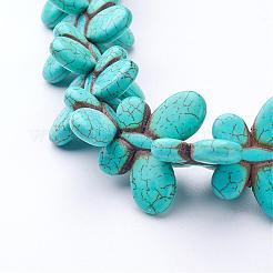 Synthetic Howlite Beads Strands&nbsp;G-E020-15