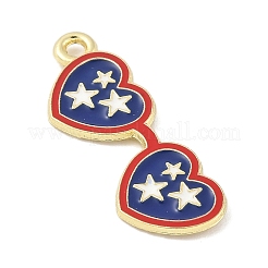Independence Day Alloy Enamel Pandants&nbsp;FIND-M083-05F-G
