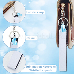 DIY Rubber Heat Transfer Keychain Lipstick Case Making Kits&nbsp;DIY-SP0006-61B