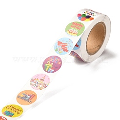 Birthday Themed Pattern Self-Adhesive Stickers&nbsp;DIY-E023-08K