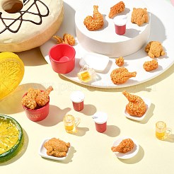 60Pcs 12 Styles Resin Miniature Ornaments&nbsp;AJEW-CJ0001-76