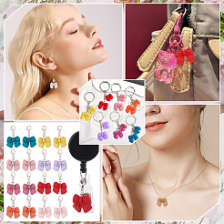 40Pcs 10 Styles Opaque Resin Pendants&nbsp;FIND-ME0002-32