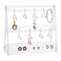 1 Set Transparent Acrylic Earring Display Stands&nbsp;EDIS-PH0001-24C