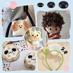 600Pcs 3 Styles Resin Doll Eyes&nbsp;DIY-PH0036-24