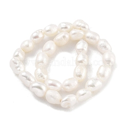 Natural Cultured Freshwater Pearl Beads Strands&nbsp;PEAR-P062-24B