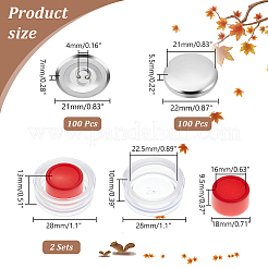 DIY Cover Button Making Kit&nbsp;DIY-GA0006-05B