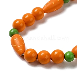 Wood Beaded Garland Hanging Ornament&nbsp;LS-HJEW-A007-01B