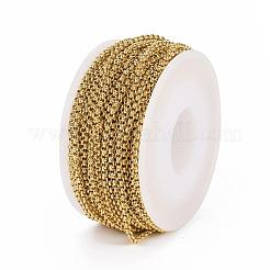 Ion Plating(IP) 304 Stainless Steel Rolo Chains&nbsp;CHS-H007-37G