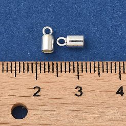 925 Sterling Silver Cord Ends&nbsp;STER-P055-02A-S