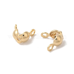 Brass Bead Tips&nbsp;KK-K383-34G