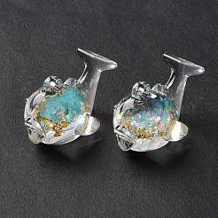 Luminous Transparent Resin Pendants&nbsp;RESI-K019-07