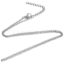 304 Stainless Steel Pendant Necklaces&nbsp;NJEW-H430-06