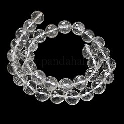 Natural Quartz Crystal Beads Strands&nbsp;G-C280-B14-12mm