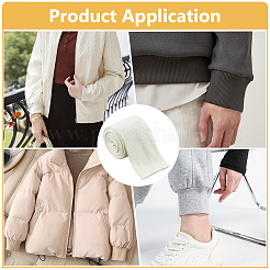 1Pc Polycotton Ribbing Fabric for Cuffs&nbsp;OCOR-BC0007-83B