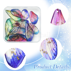 4 Sets Epoxy Resin Pendants&nbsp;RESI-CJ0005-18