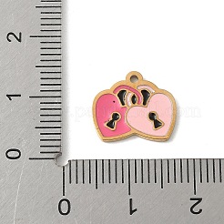 304 Stainless Steel Enamel Charms&nbsp;LS-STAS-P388-19L-G