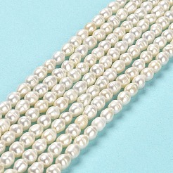 Natural Cultured Freshwater Pearl Beads Strands&nbsp;PEAR-E016-170