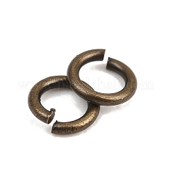 Brass Open Jump Rings&nbsp;KK-NH0012-01A-AB