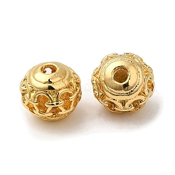 Alloy Hollow Beads&nbsp;PALLOY-P238-19G-RS