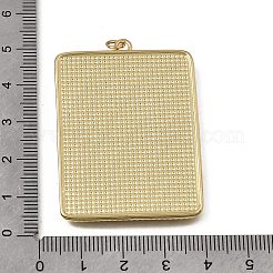 Natural Shell Brass Pendants&nbsp;KK-C262-11C-G
