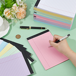 36Pcs 6 Colors Paper Notebook&nbsp;AJEW-WA0001-35