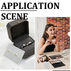 20Pcs Acrylic Earring Display Cards&nbsp;EDIS-CP0001-16B