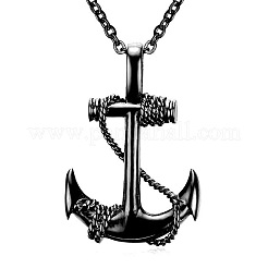 Pirate Anchor Alloy Pendant Necklaces&nbsp;FS-WGF47F3-03