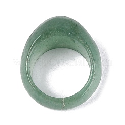 Natural Green Aventurine Finger Rings for Unisex&nbsp;G-Q601-19E