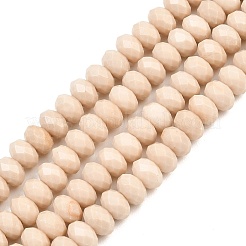 Natural Petrified Wood Beads Strands&nbsp;G-C259-A30-5x8mm