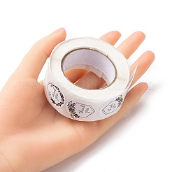 1 Inch Thank You Sticker Rolls&nbsp;STIC-YW0001-05