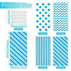 4 Styles OPP Cellophane Candy Storage Bags Sets&nbsp;ABAG-TAC0013-20A-02
