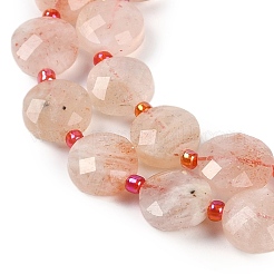 Natural Sunstone Beads Strands&nbsp;G-B094-A20-01