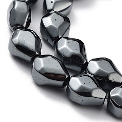 Synthetic Non-Magnetic Hematite Beads Strands&nbsp;G-H303-B25