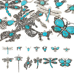 13pcs 13 style Tibetan Style Alloy Pendants&nbsp;FIND-TA0002-36
