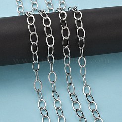 Electroplate Brass Paperclip Chains&nbsp;CHC-L019-31P